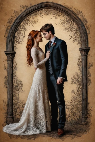 romantic portrait,fairy tale,wedding couple,wedding invitation,a fairy tale,fairytale characters,wedding photo,fairytale,bridegroom,bride and groom,silver wedding,wedding dresses,flightless bird,fairy tale character,clary,wedding frame,bridal clothing,gothic portrait,married,fairy tales,Photography,General,Fantasy