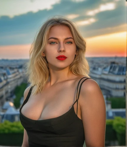 femme fatale,paris,dodge la femme,blonde woman,sexy woman,plus-size model,paris balcony,madeleine,hollywood actress,gena rolands-hollywood,red lips,album,cool blonde,lux,beautiful woman,hd,kim,beautiful women,spectacular,beach background,Photography,General,Realistic