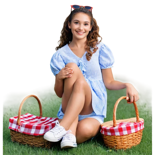 picnic basket,girl with cereal bowl,basket maker,wicker basket,eggs in a basket,basket wicker,gingham,girl in overalls,basket weaver,bread basket,waitress,girl with bread-and-butter,pin-up model,egg basket,retro pin up girl,country dress,picnic,bicycle basket,pin-up girl,woman holding pie,Photography,General,Realistic