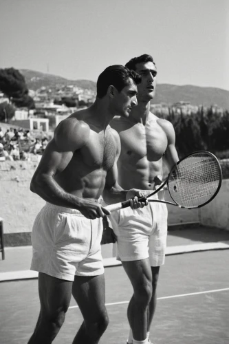 tennis lesson,real tennis,paddle tennis,tennis,frontenis,tennis player,1950s,racquet,tennis court,mohammed ali,traditional sport,ping-pong,greco-roman wrestling,skipping rope,italians,muhammad ali,boxers,pickleball,tennis coach,50's style,Photography,Documentary Photography,Documentary Photography 08