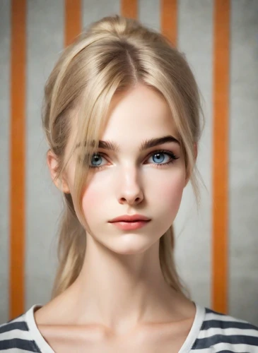 realdoll,doll's facial features,female doll,natural cosmetic,portrait background,girl portrait,blonde woman,girl in a long,artificial hair integrations,female model,young woman,blond girl,blonde girl,woman face,portrait of a girl,pretty young woman,women's eyes,beautiful young woman,heterochromia,cosmetic,Photography,Natural