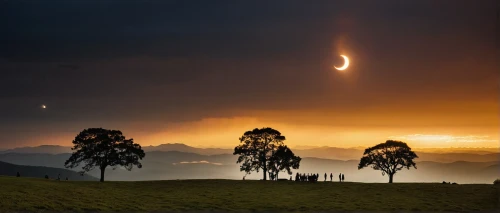 solar eclipse,drakensberg mountains,total eclipse,eclipse,landscape photography,atmospheric phenomenon,new zealand,nz,tasmania,natural phenomenon,celestial phenomenon,landscape background,black landscape,rwanda,crescent moon,reunion island,sete cidades,volcanic landscape,haleakala,mountain sunrise,Conceptual Art,Sci-Fi,Sci-Fi 17