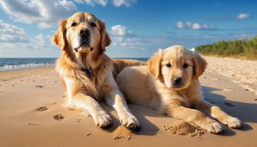 pet vitamins & supplements,golden retriever,golden retriver,beach dog,stray dog on beach,footprints in the sand,two dogs,beach background,beach scenery,beautiful beaches,beach walk,dog breed,dog pure-breed,beautiful beach,dog photography,walk on the beach,retriever,beach landscape,pyrenean mastiff,afghan hound,Photography,General,Commercial