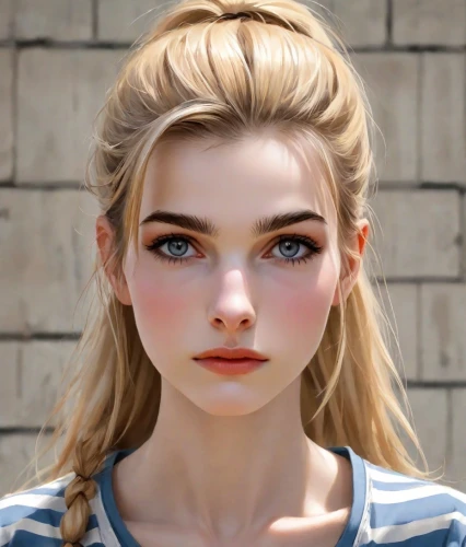 realdoll,doll's facial features,natural cosmetic,elsa,female doll,girl portrait,clementine,cosmetic,blonde girl,cosmetic brush,pompadour,blond girl,portrait of a girl,pupils,pale,model doll,girl doll,beauty face skin,portrait background,ken,Digital Art,Comic