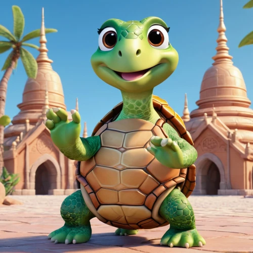 michelangelo,madagascar,tortoise,leonardo,raphael,skylander giants,cgi,aladha,turtle,cute cartoon character,aladin,disney character,mowgli,land turtle,trachemys,simpolo,aligator,rex,malagasy taggecko,leo,Unique,3D,3D Character