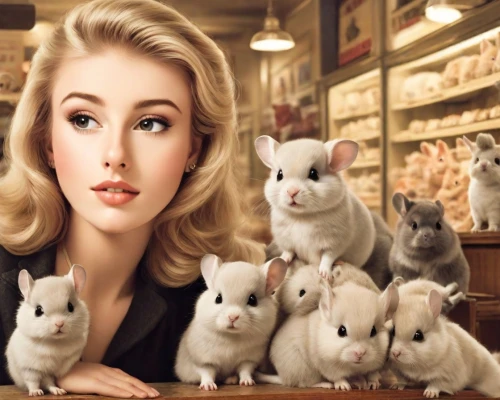 rabbits,vintage mice,rabbit family,white rabbit,bunnies,pet shop,cat's cafe,alice,cat family,vintage cats,white bunny,magnolia family,mice,white cat,meryl streep,rodentia icons,cat lovers,rabbits and hares,the seven deadly sins,alice in wonderland