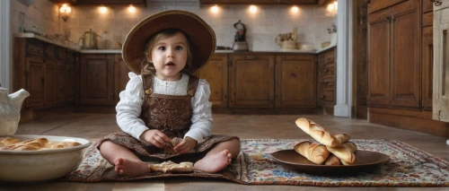 girl with bread-and-butter,girl in the kitchen,gingerbread maker,doll kitchen,girl with cereal bowl,woman holding pie,little bread,baking bread,dwarf cookin,cholent,gingerbread girl,dinkel wheat,digital compositing,the little girl,bread time,petit gâteau,flour scoop,madeleine,confectioner,gluten,Photography,General,Natural