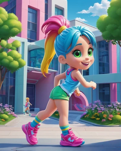 cute cartoon character,female runner,little girl running,roller skating,artistic roller skating,running,workout icons,gym girl,candy island girl,rockabella,sports girl,jogging,roller skate,cute cartoon image,roller skates,vector girl,jog,scandia gnomes,fitness professional,pixie-bob,Unique,3D,Isometric