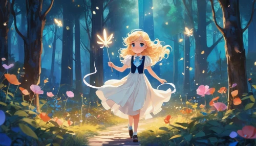 alice in wonderland,alice,fairy forest,cinderella,fairy world,ballerina in the woods,wonderland,fairy tale character,fantasia,forest walk,in the forest,fairy galaxy,fairy,fairy tale,magical adventure,forest of dreams,star drawing,little girl fairy,magical,rosa 'the fairy,Art,Artistic Painting,Artistic Painting 43