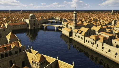 city moat,hanseatic city,kings landing,rome 2,nuremberg,medieval town,constantinople,moat,bamberg,moated,medieval,delft,doge's palace,moated castle,imperial shores,muenster,regensburg,lübeck,new castle,ulm,Art,Classical Oil Painting,Classical Oil Painting 07