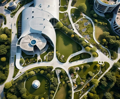 autostadt wolfsburg,mavic 2,dji spark,aerial landscape,drone shot,drone view,bird's-eye view,panoramical,bird's eye view,urban park,dji mavic drone,from above,drone image,futuristic architecture,view from above,helix,espoo,olympiapark,aerial shot,drone photo,Photography,General,Realistic