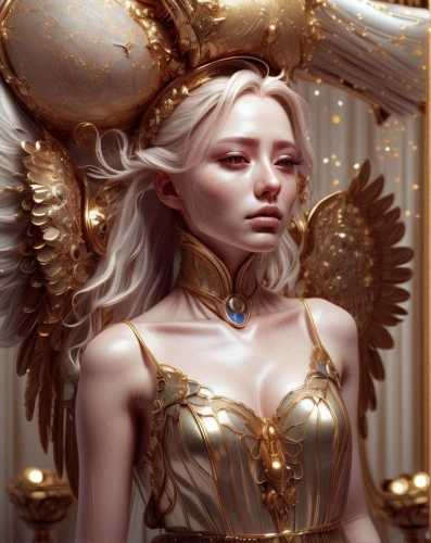 baroque angel,archangel,fantasy portrait,golden crown,angel,christmas angel,gold crown,fantasy art,the archangel,golden unicorn,zodiac sign libra,angel figure,fallen angel,stone angel,mary-gold,libra,golden heart,vintage angel,angelic,golden mask