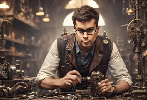 watchmaker,clockmaker,steampunk,bicycle mechanic,craftsman,metalsmith,gunsmith,shoemaking,tinsmith,shoe repair,chemist,mechanic,mechanical engineering,librarian,craftsmen,shoemaker,optician,steampunk gears,antiquariat,metalworking,Photography,Natural