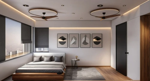 modern room,sleeping room,modern decor,interior modern design,contemporary decor,room divider,interior design,interior decoration,bedroom,great room,guest room,3d rendering,ceiling fixture,ceiling lighting,ceiling-fan,ceiling light,room newborn,ceiling construction,smart home,hallway space,Photography,General,Realistic