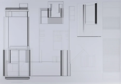 room divider,frame drawing,window frames,cubic house,glass facade,wireframe graphics,sliding door,glass facades,structural glass,lattice windows,facade panels,wireframe,bookcase,rectangles,cubic,an apartment,shelves,shelving,sheet drawing,frame house,Photography,General,Realistic