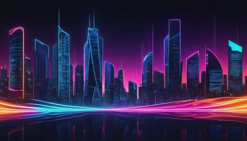 colorful city,cityscape,80's design,cyberpunk,futuristic landscape,city skyline,neon arrows,digital background,doha,3d background,futuristic,dubai,metropolis,fantasy city,80s,cities,city trans,colored lights,city cities,neon lights,Photography,Black and white photography,Black and White Photography 03