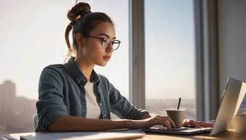 girl at the computer,women in technology,distance learning,girl studying,blur office background,correspondence courses,online courses,place of work women,online course,online learning,distance-learning,online business,computer business,computer addiction,work at home,writing articles,channel marketing program,work from home,office worker,remote work,Illustration,Paper based,Paper Based 02