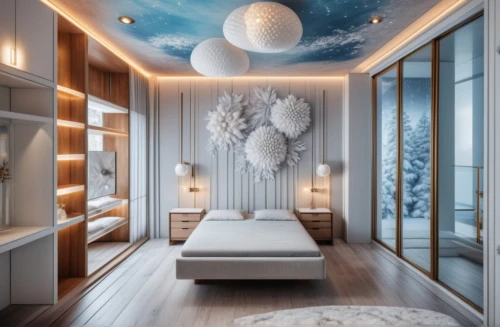 snowhotel,sleeping room,sky space concept,canopy bed,room newborn,room divider,modern room,sky apartment,hallway space,guest room,bedroom,baby room,great room,white room,capsule hotel,children's bedroom,boy's room picture,ice hotel,beauty room,cold room,Photography,General,Realistic