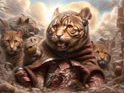 leopard's bane,tigers,fantasy art,fantasy picture,big cats,heroic fantasy,king of the jungle,siberian tiger,bengal tiger,animals hunting,toyger,a tiger,cat warrior,amurtiger,tigerle,asian tiger,felidae,to roar,woodland animals,cub