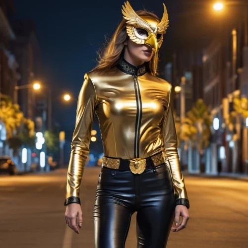latex clothing,catwoman,gold mask,nite owl,golden mask,sprint woman,latex,super heroine,feline look,puma,birds of prey-night,panther,gold lacquer,gold wall,masquerade,kryptarum-the bumble bee,gold colored,golden ritriver and vorderman dark,motorcycle helmet,alley cat,Photography,General,Realistic