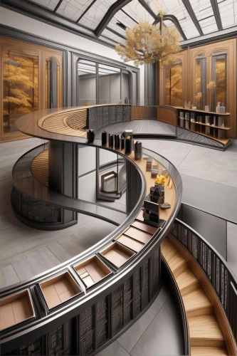 circular staircase,winding staircase,theater stage,art deco,court of justice,art deco background,staircase,court of law,elevators,hotel lobby,piano bar,school design,luxury home interior,theatre stage,lecture hall,oval forum,luxury hotel,stock exchange,lobby,winners stairs