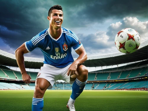 ronaldo,cristiano,footballer,soccer player,european football championship,sports jersey,real madrid,wall & ball sports,football player,net sports,soccer,soccer-specific stadium,footbal,soccer kick,image manipulation,fifa 2018,photoshop manipulation,uefa,international rules football,hazard,Art,Artistic Painting,Artistic Painting 33