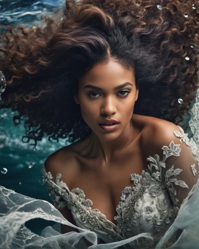 moana,polynesian girl,siren,the sea maid,tiana,polynesian,mermaid,artificial hair integrations,retouching,mermaid background,merfolk,african american woman,photoshoot with water,beautiful african american women,underwater background,believe in mermaids,hula,submerged,let's be mermaids,under the water,Photography,General,Fantasy