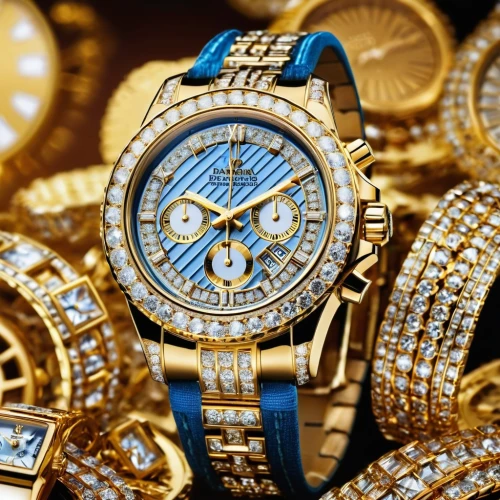 gold watch,watches,timepiece,rolex,yellow-gold,mechanical watch,men's watch,watch dealers,wrist watch,wristwatch,luxury accessories,vintage watch,chronograph,bling,gold plated,dark blue and gold,yellow and blue,cartier,watchmaker,24 karat,Photography,General,Realistic