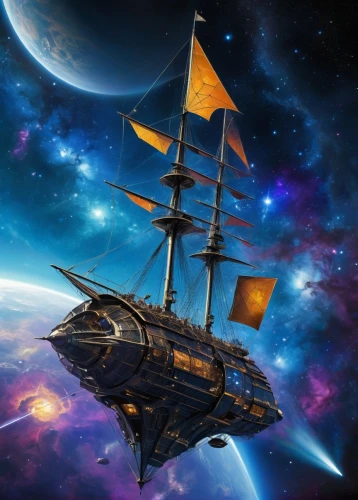 galleon ship,victory ship,star ship,ship releases,galleon,friendship sloop,sail ship,sailing orange,steam frigate,the ship,pirate ship,sailing ship,carrack,caravel,sea sailing ship,ship of the line,pirate flag,voyager,ship,longship,Illustration,Realistic Fantasy,Realistic Fantasy 06