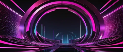 electric arc,portals,wormhole,cyberspace,art deco background,portal,stargate,wall tunnel,wall,torus,cyber,panoramical,3d background,random access memory,neon arrows,futuristic landscape,arc,orbital,tunnel,warp,Illustration,Abstract Fantasy,Abstract Fantasy 15