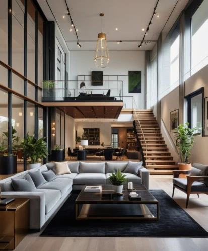 modern living room,penthouse apartment,loft,modern decor,interior modern design,apartment lounge,living room,contemporary decor,luxury home interior,livingroom,interior design,modern style,an apartment,shared apartment,modern house,beautiful home,modern room,home interior,family room,interiors,Photography,General,Realistic