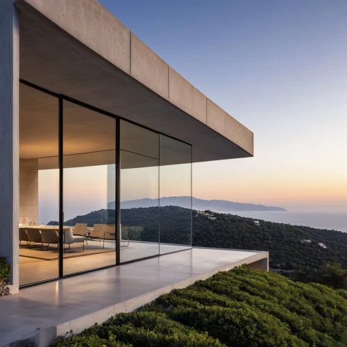 dunes house,modern architecture,modern house,cubic house,luxury property,cube house,mirror house,house in mountains,luxury real estate,glass facade,summer house,house in the mountains,skyscapers,glass wall,roof landscape,frame house,window with sea view,beautiful home,holiday villa,ocean view,Photography,General,Realistic