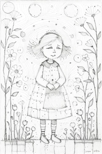 little girl in wind,girl in the garden,sewing pattern girls,digiscrap,digital scrapbooking paper,girl picking flowers,kids illustration,girl with tree,girl in flowers,digital scrapbooking,child in park,little girl running,springtime background,forget-me-not,garden fairy,girl in a long,little girl fairy,the girl in nightie,meadow play,hand-drawn illustration,Design Sketch,Design Sketch,Hand-drawn Line Art