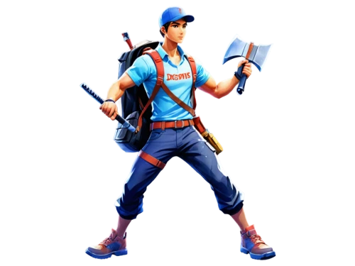 pickaxe,scout,janitor,mailman,fortnite,builder,blue-collar worker,tradesman,courier driver,construction worker,png image,miner,wall,dacia,courier,bazlama,bookkeeper,grenadier,tangelo,ken,Illustration,Paper based,Paper Based 25