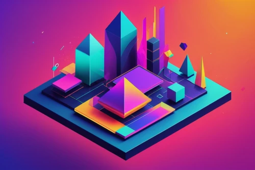 isometric,colorful city,low-poly,low poly,gradient effect,80's design,cinema 4d,cubes,dribbble,cube background,cubic,abstract retro,dribbble icon,abstract design,prism,polygonal,zigzag background,triangles background,vector graphic,colorful foil background,Illustration,Realistic Fantasy,Realistic Fantasy 05