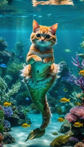 marine animal,sea animal,aquatic animal,underwater background,fish in water,aquatic life,tiger cat,aquatic animals,underwater fish,underwater world,sea life underwater,merman,fish pictures,napoleon fish,sea animals,aquatic,cat image,animal feline,scuba,aquarium decor