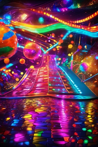 colored lights,party lights,artistic roller skating,disco,colorful light,light track,cartoon video game background,prism ball,pinball,3d background,colorful foil background,colorful background,background colorful,colorful life,christmas balls background,dance pad,fairground,circus stage,roller skating,colorful balloons,Illustration,Realistic Fantasy,Realistic Fantasy 38