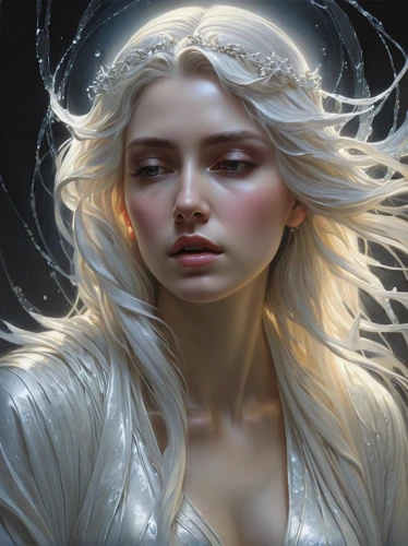 white rose snow queen,fantasy portrait,the snow queen,fantasy art,ice queen,white lady,fantasy woman,games of light,heroic fantasy,the enchantress,elven,fantasy picture,elsa,mystical portrait of a girl,eternal snow,sorceress,albino,pale,luminous,white bird,Conceptual Art,Fantasy,Fantasy 13