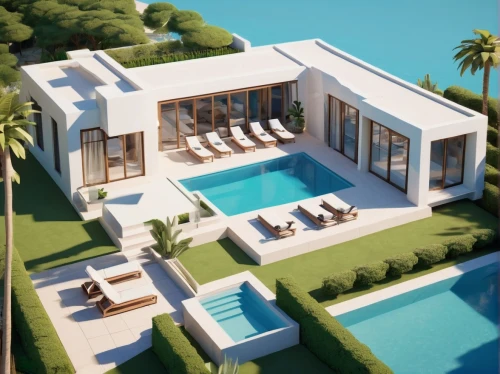 pool house,holiday villa,luxury property,modern house,3d rendering,tropical house,luxury home,render,luxury real estate,dunes house,beach house,mansion,private house,florida home,mid century house,modern style,beautiful home,villa,large home,contemporary,Unique,3D,Low Poly