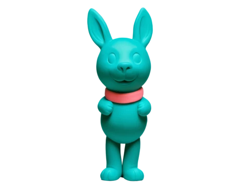 deco bunny,3d figure,wood rabbit,3d model,rabbit,smurf figure,cyan,no ear bunny,bunny,3d teddy,rainbow rabbit,clay animation,rebbit,jack rabbit,anaglyph,gradient mesh,3d rendered,3d modeling,jackrabbit,rubber doll,Unique,3D,Clay