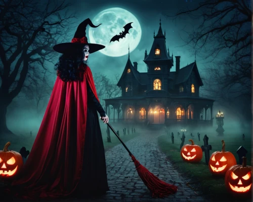 halloween poster,halloween and horror,halloween background,halloween scene,halloween wallpaper,halloween illustration,halloween banner,halloween night,haloween,witch house,halloween witch,celebration of witches,halloweenchallenge,halloween,witch broom,happy halloween,halloween2019,halloween 2019,hallloween,helloween,Illustration,Realistic Fantasy,Realistic Fantasy 37