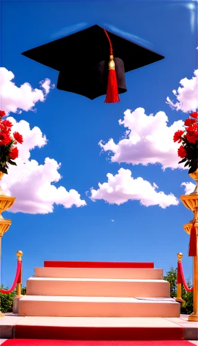 graduate hat,mortarboard,graduation cap,graduate,graduation hats,academic dress,graduation,3d background,diploma,background vector,doctoral hat,college graduation,pathway,graduation day,graduating,tassel,composite,3d mockup,stairway to heaven,cartoon video game background,Art,Artistic Painting,Artistic Painting 22