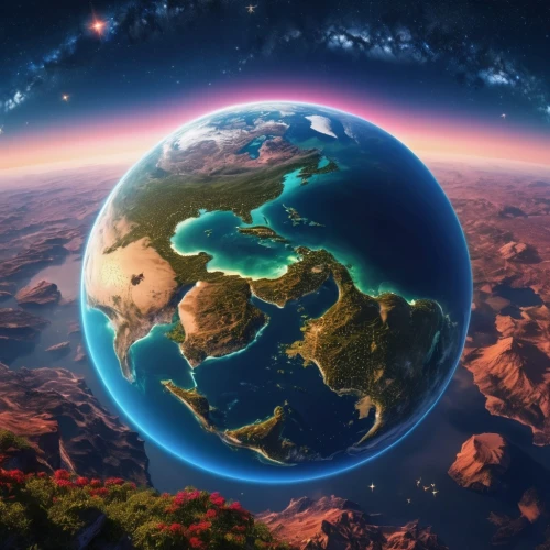 earth in focus,planet earth view,little planet,terraforming,the earth,earth,planet earth,copernican world system,planet,alien planet,mother earth,kerbin planet,small planet,earth rise,continents,world digital painting,the eurasian continent,northern hemisphere,the world,yard globe,Photography,General,Realistic