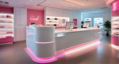 cosmetics counter,women's cosmetics,pharmacy,candy store,ice cream shop,cosmetics,soap shop,cake shop,pâtisserie,candy shop,shoe store,candy bar,beauty room,cosmetic products,kitchen shop,pastry shop,store,bakery,frozen yogurt,jewelry store,Photography,General,Realistic