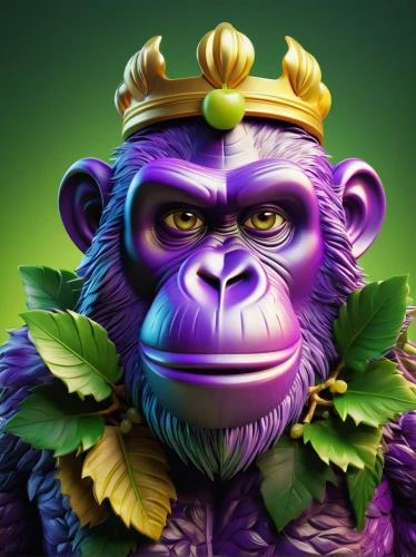 ape,monkey banana,kong,gorilla,monkey,monkeys band,the monkey,chimp,primate,monkey soldier,king kong,chimpanzee,war monkey,thanos,monkey island,great apes,wall,king coconut,monkey gang,twitch icon,Art,Classical Oil Painting,Classical Oil Painting 12