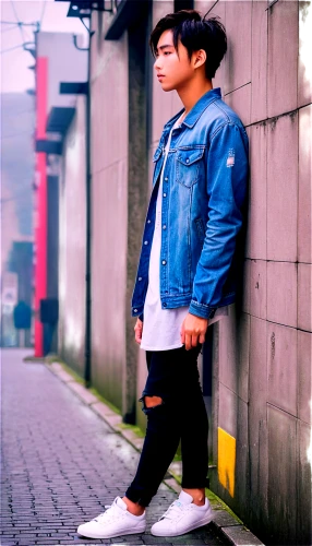 denim background,photo shoot with edit,concrete background,boy model,street fashion,edit icon,jeans background,denim jacket,boys fashion,doraemon,icon facebook,teal blue asia,shilla clothing,styled,blue shoes,denims,denim jeans,bluejeans,city ​​portrait,photo shooting,Illustration,Japanese style,Japanese Style 04