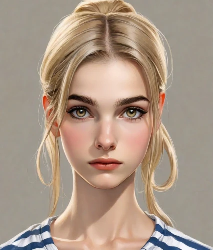 girl portrait,portrait of a girl,natural cosmetic,doll's facial features,clementine,portrait background,lilian gish - female,custom portrait,blonde girl,blond girl,cosmetic,elsa,vintage girl,girl drawing,woman face,retro girl,cinnamon girl,fantasy portrait,female face,young woman,Digital Art,Comic