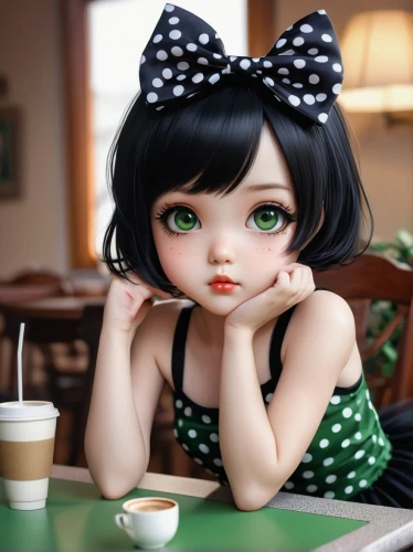 female doll,cute cartoon character,artist doll,dollfie,doll paola reina,cute coffee,girl doll,coffe,tumbling doll,vintage doll,japanese doll,cute cartoon image,handmade doll,fashion doll,fashion dolls,like doll,paris cafe,woman at cafe,cafe,painter doll,Photography,General,Realistic