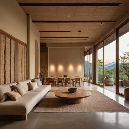 interior modern design,contemporary decor,luxury home interior,modern living room,dunes house,modern decor,ryokan,living room,japanese-style room,interior design,bamboo curtain,home interior,concrete ceiling,corten steel,holiday villa,livingroom,boutique hotel,chaise lounge,archidaily,sitting room