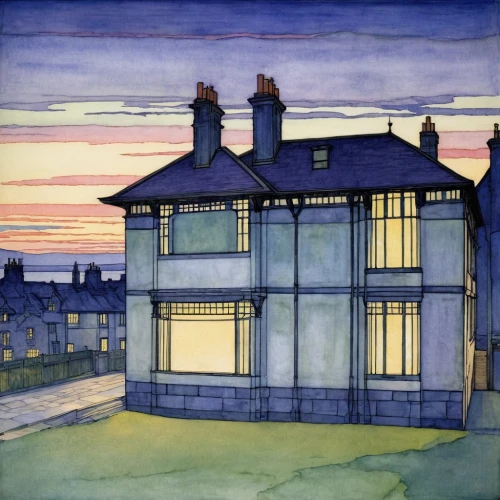 bay window,house drawing,house silhouette,houses silhouette,leaded glass window,house painting,bedroom window,mondrian,tenement,estate agent,rear window,dormer window,terraced,residential house,model house,holiday home,townhouses,woman house,doll's house,roof lantern,Illustration,Retro,Retro 05